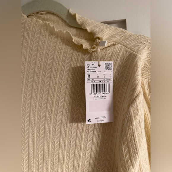 Mango ribbed knit dress - Picture 3 of 4